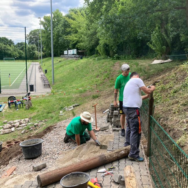 Unser Bunne soll schöner werden nächster Arbeitseinsatz Grünauer BC